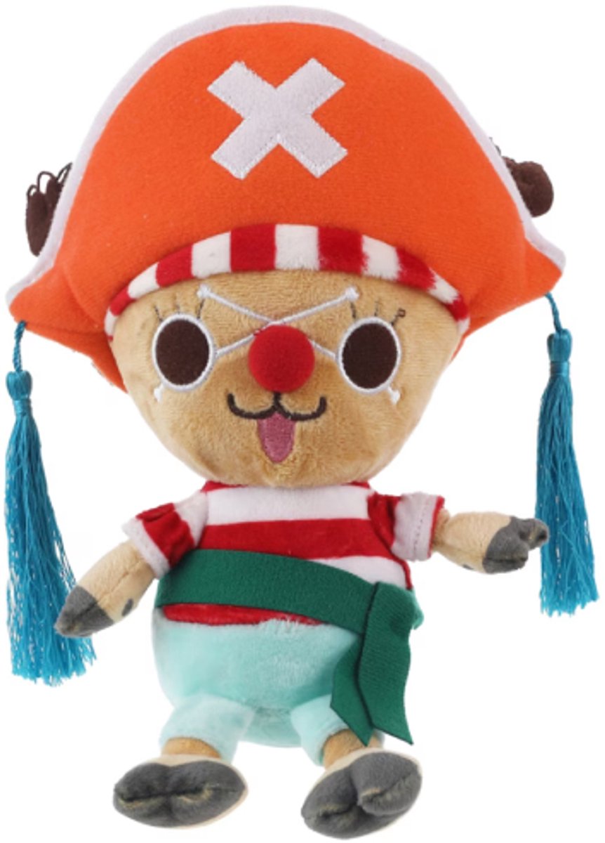 Buggy x Chopper - One Piece Pluche Knuffel 30 cm {Anime Manga Luffy Plush Toy | Speelgoed Knuffelpop voor kinderen jongens meisjes | Dragon Ball Z, Naruto, My Hero Academia}